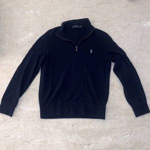 NAVY Men’s Small POLO Ralph Lauren Quarter Zip